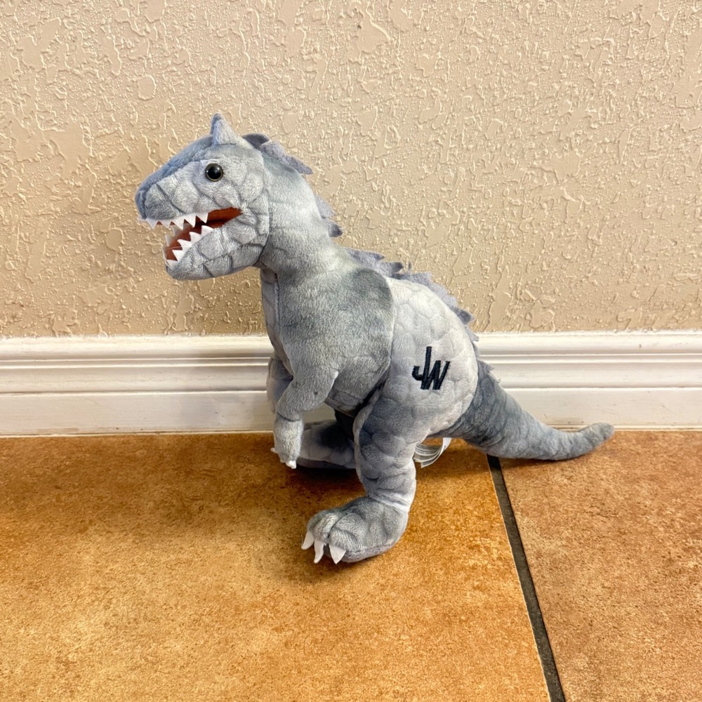 Jurassic World Indominus Rex Grey Plush Dinosaur Toy Factory 11 Inch 3833000